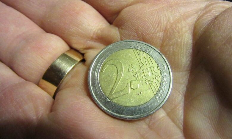 2 Euro Münze - Vermögenswert